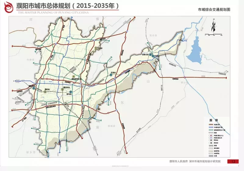 展望2035 从最新濮阳规划图看未来十几年的城市图景